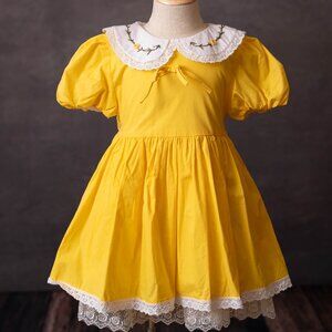 Pettigirl Yellow Easter/Spring Dress